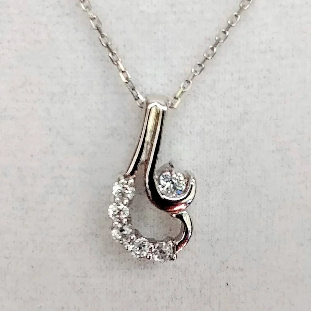 Solid Sterling Custom Designed Necklace - Picture 1 of 6